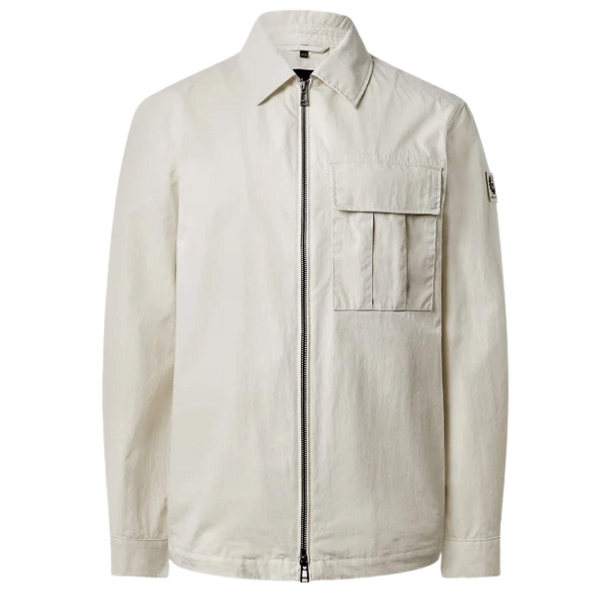 Belstaff Cargo Overshirt - Silver Birch