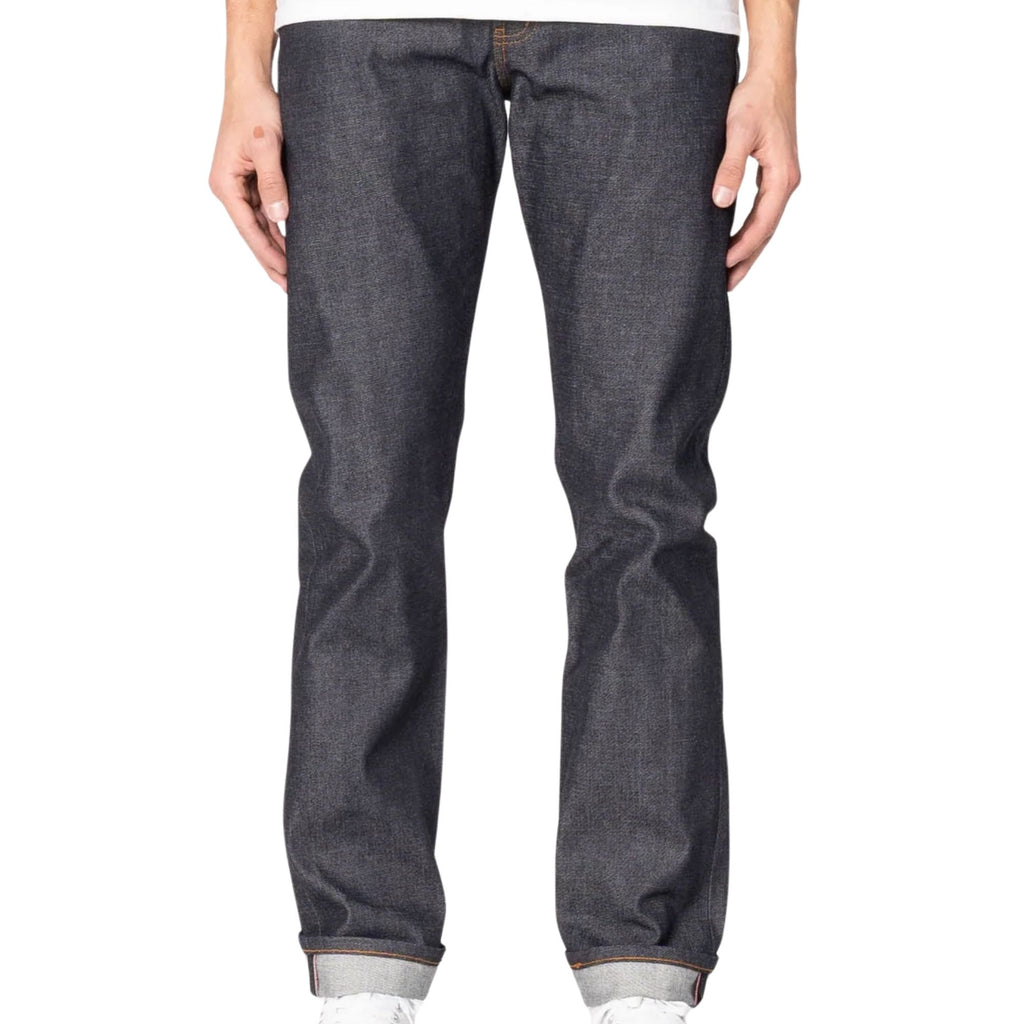 Naked and Famous Denim Weird Guy Dia De Los Muertos Selvedge - Indigo