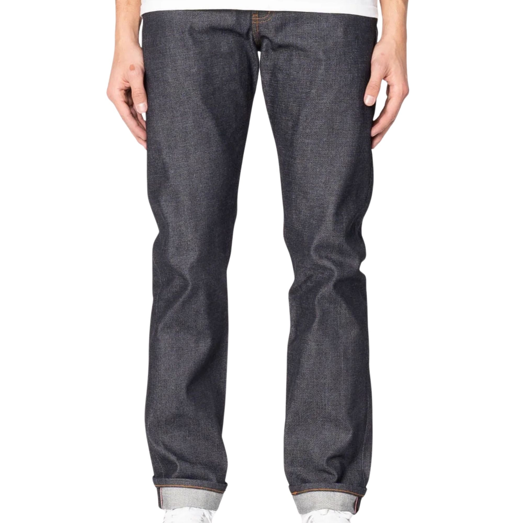 Naked and Famous Denim Weird Guy Dia De Los Muertos Selvedge - Indigo