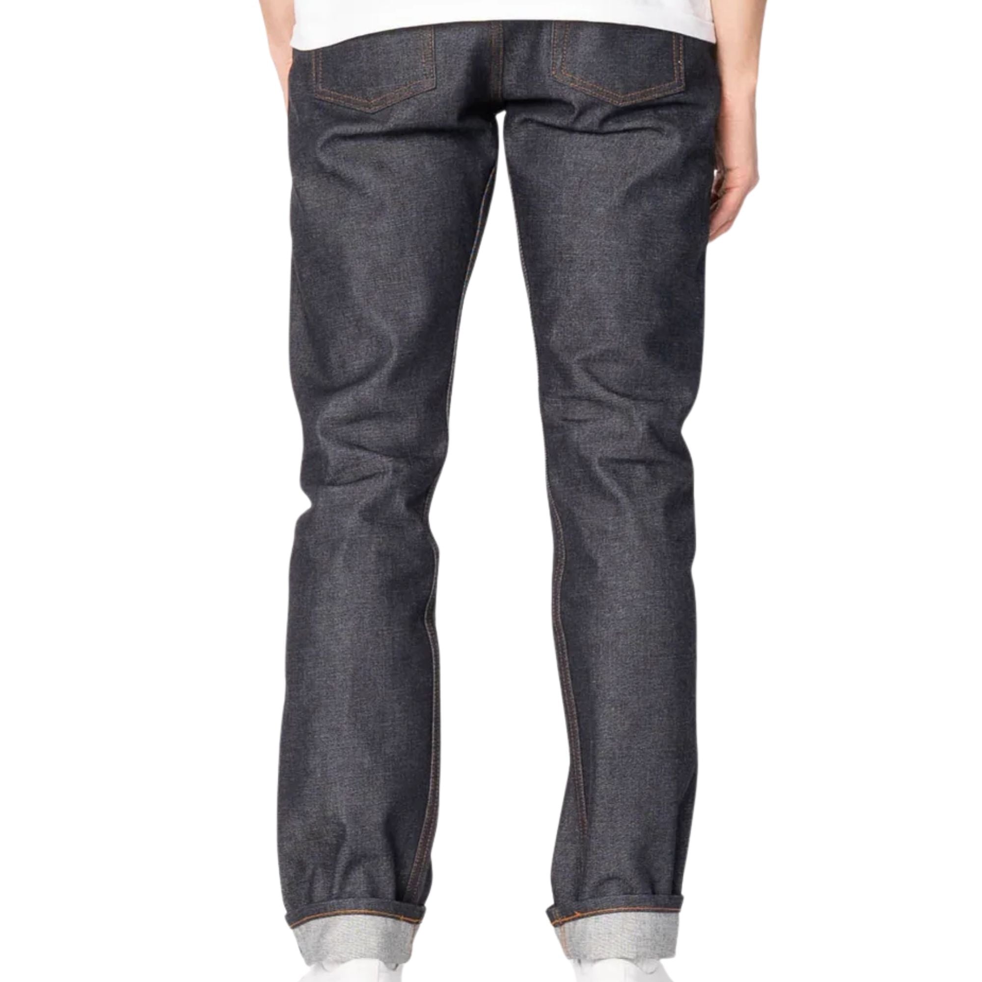 Naked and Famous Denim Weird Guy Dia De Los Muertos Selvedge - Indigo