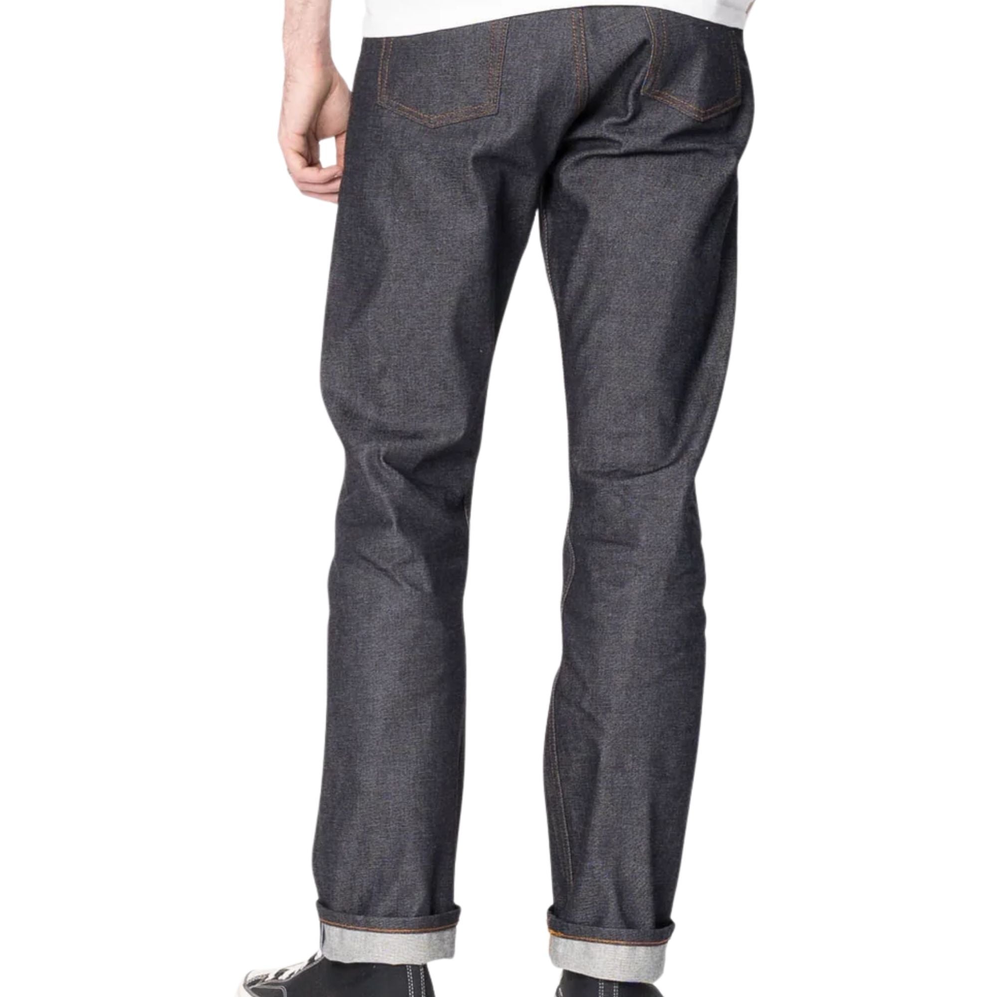 Naked and Famous Denim True Guy Dia De Los Muertos Selvedge - Indigo