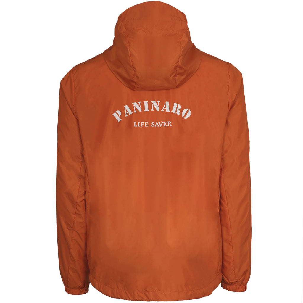 Paninaro Life Saver Hooded Jacket - Orange