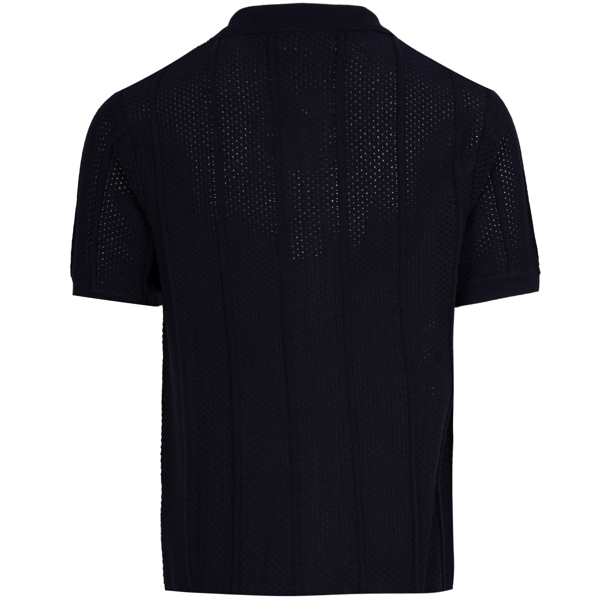 Sergio Tacchini Montell Knit Polo Shirt - Maritime – Stuarts London