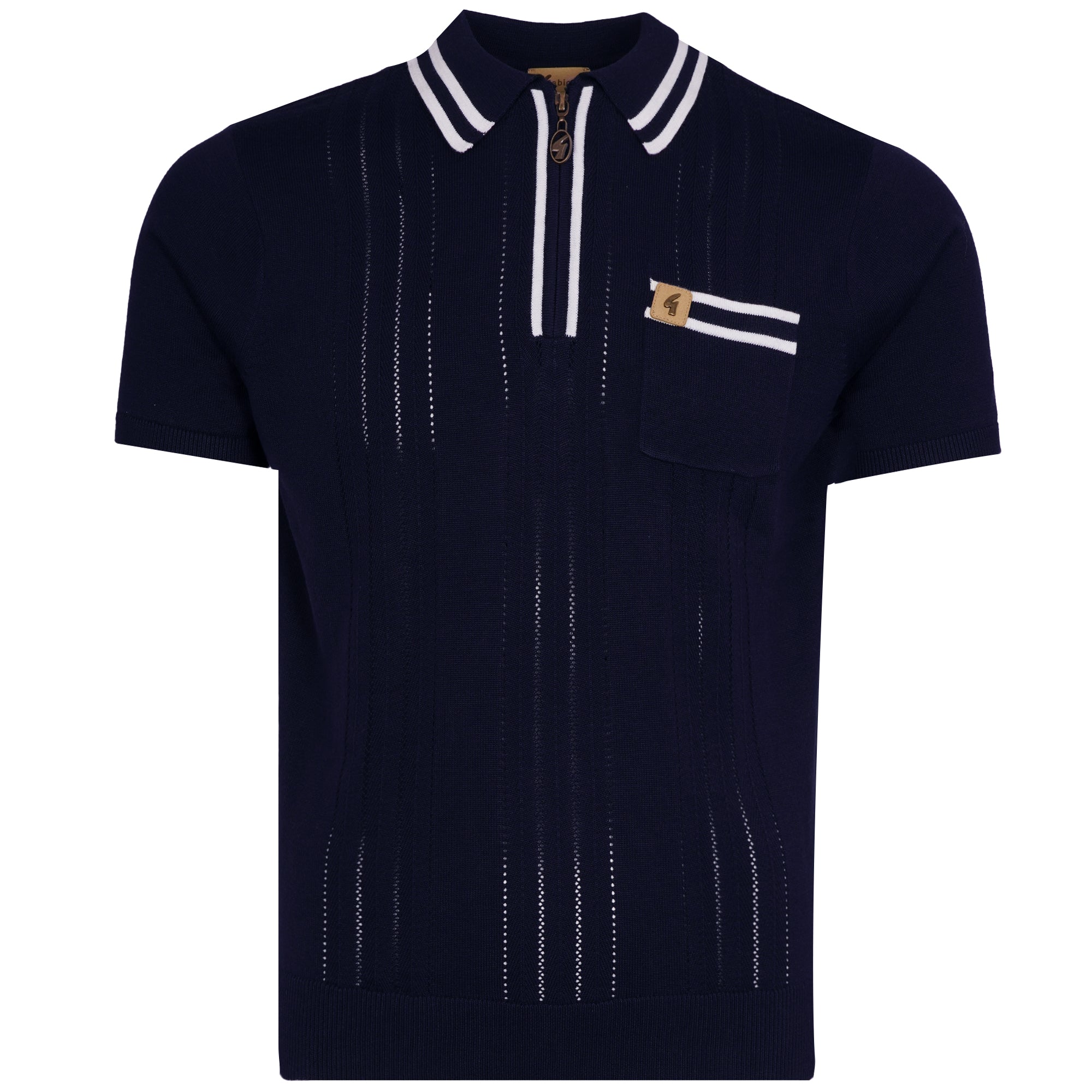 Johnson Knit Polo - Navy