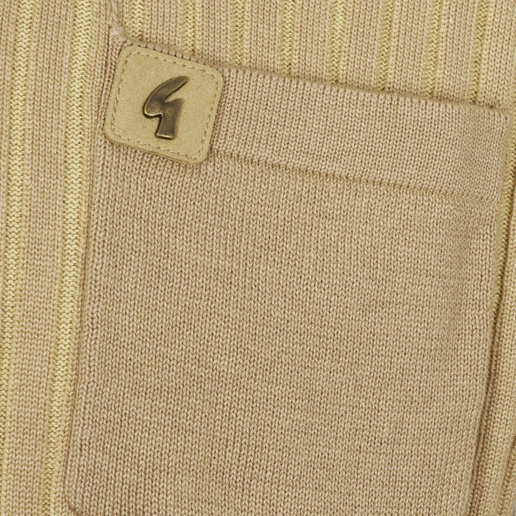 Gabicci Vintage Dimitri Polo Shirt - Sandstone