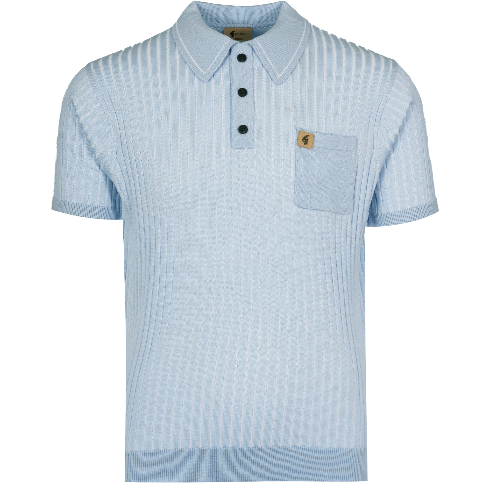 Gabicci Vintage Dimitri Polo Shirt - Surf