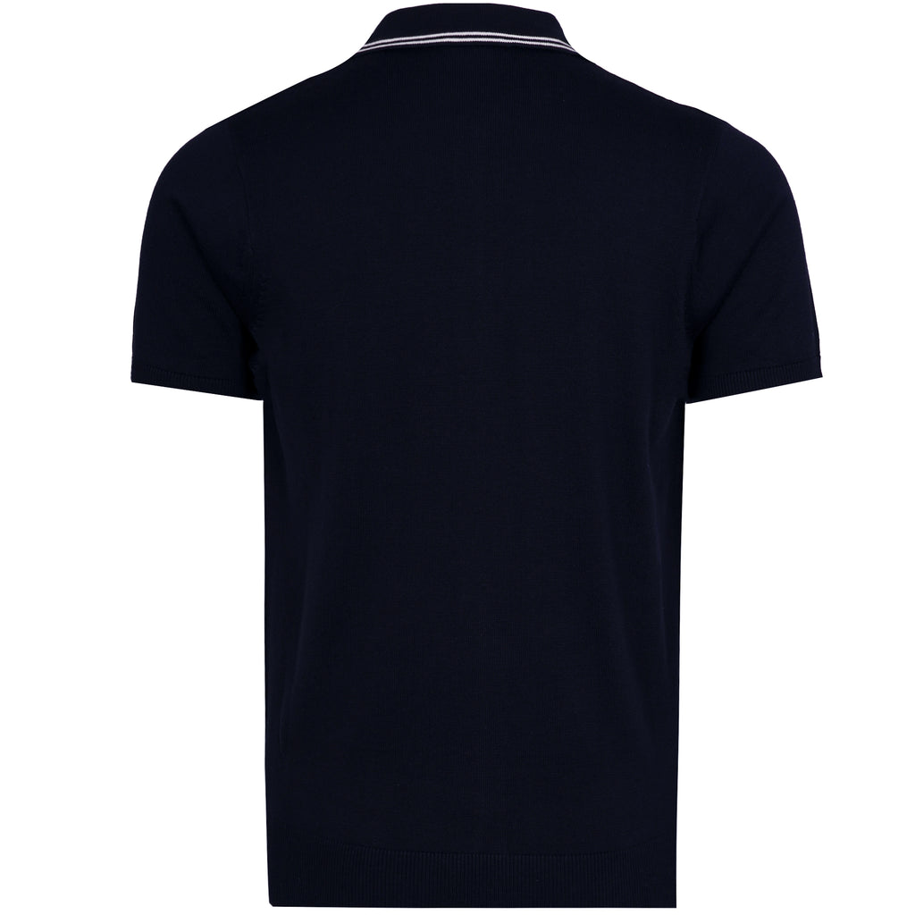 Geller Knit Polo - Navy