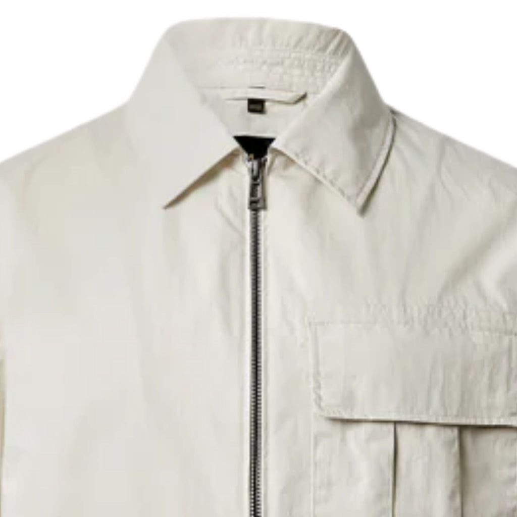 Belstaff Cargo Overshirt - Silver Birch