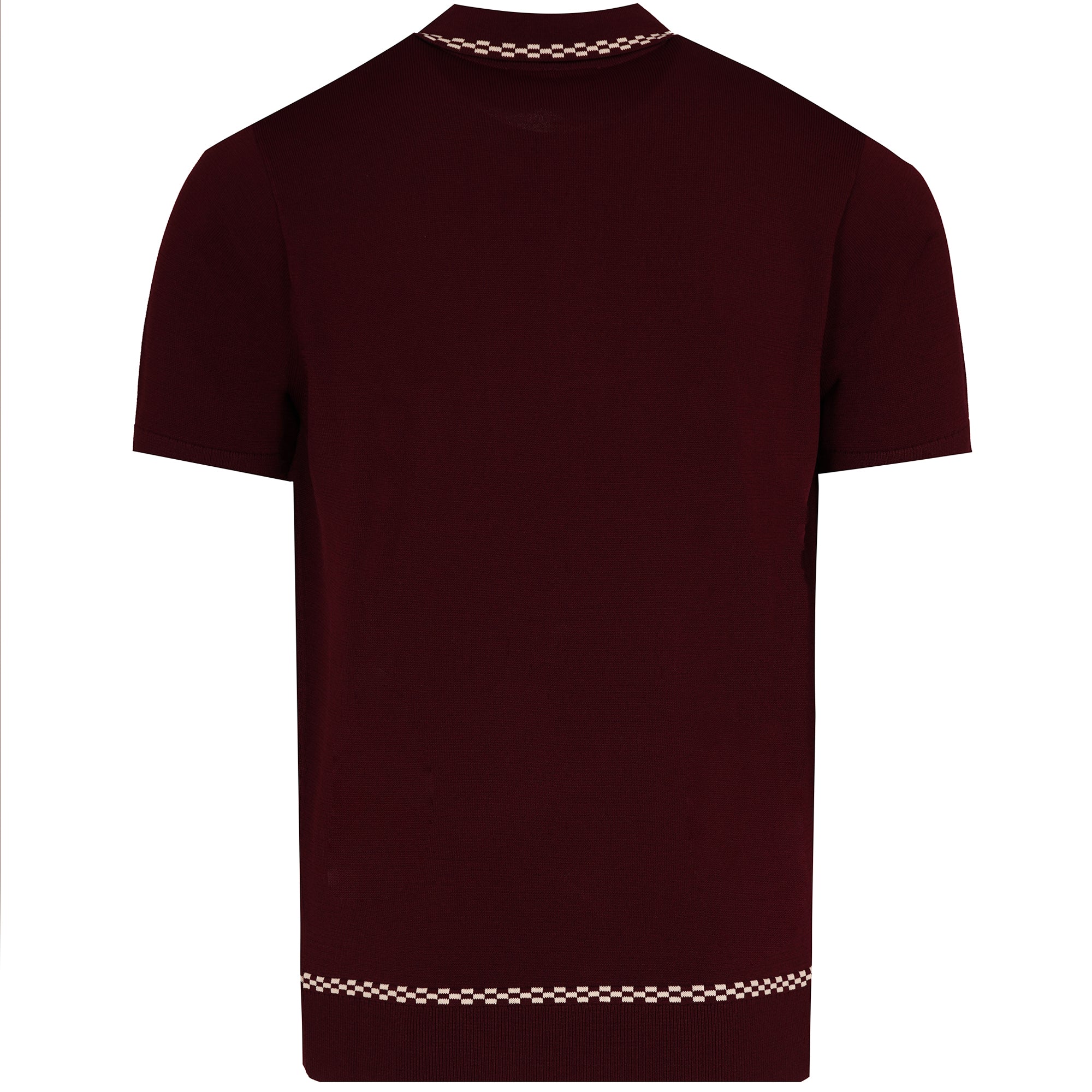 x Stuarts Routledge Polo - Burgundy