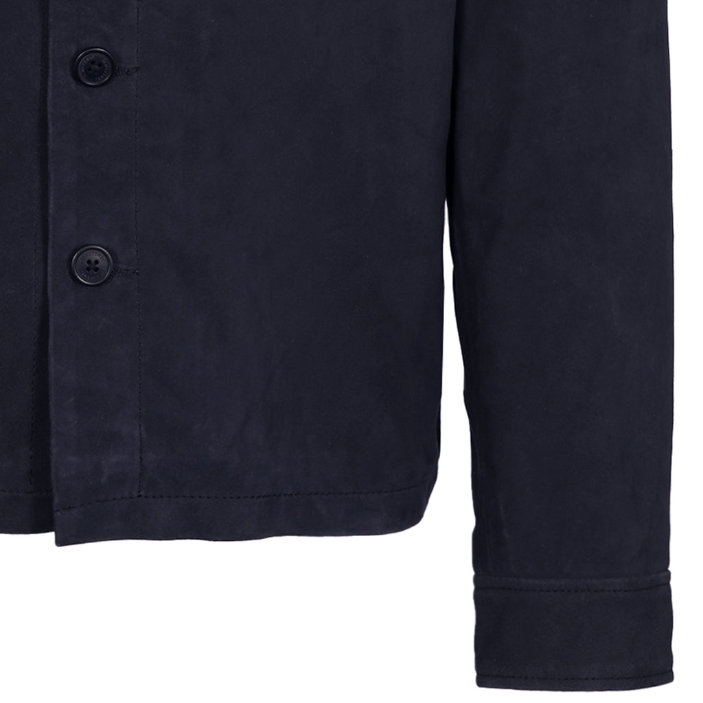 Schott NYC Suede Jacket - Navy
