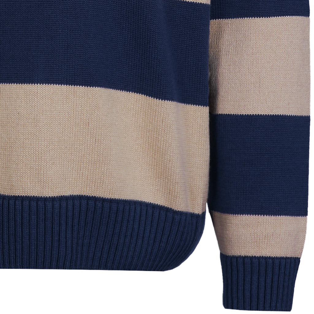 Rockport Archive Knitwear Collar Polo - Stone