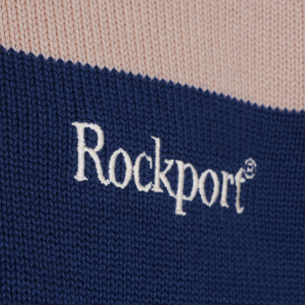 Rockport Archive Knitwear Collar Polo - Stone