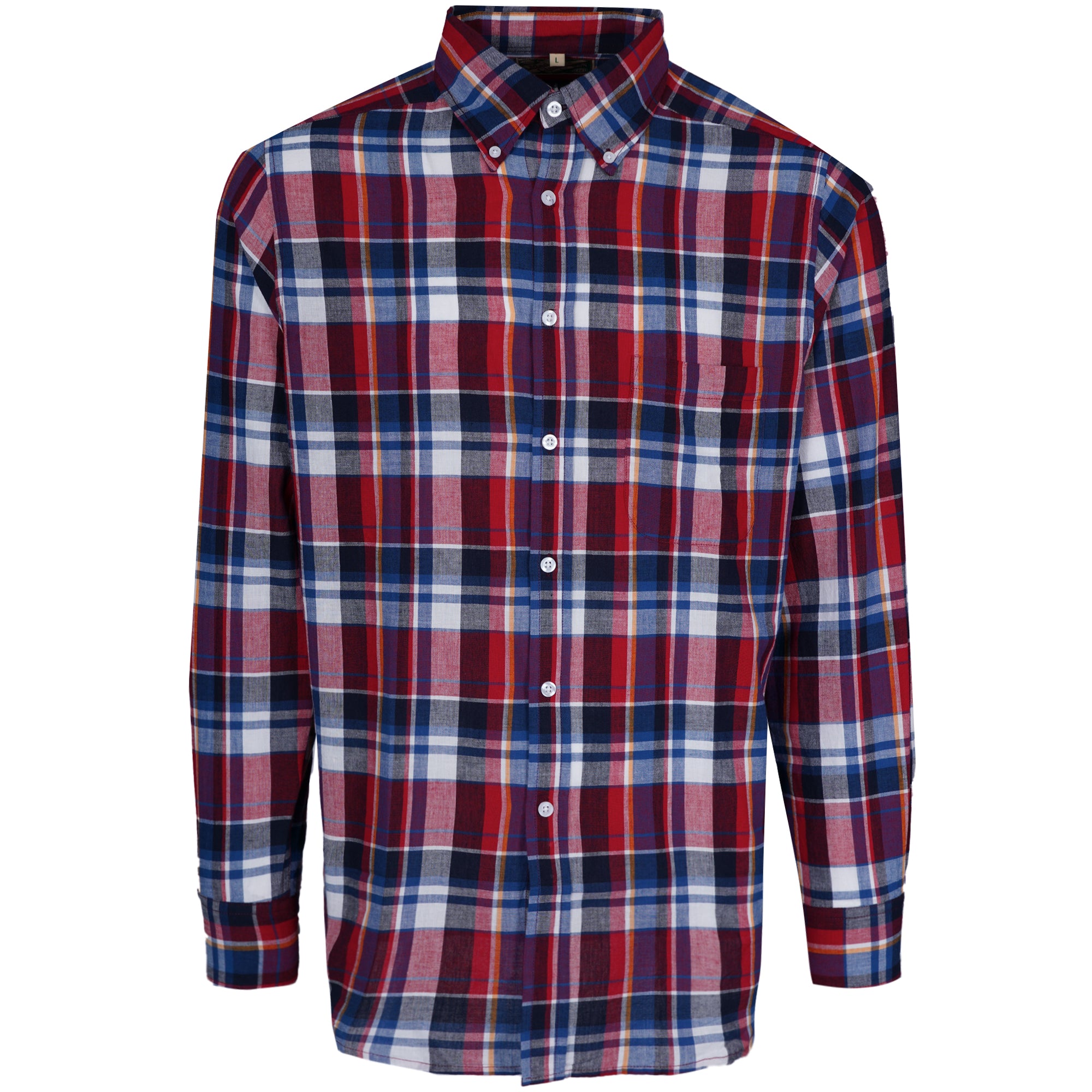Madras Classics Long Sleeved Shirt - Multi Check