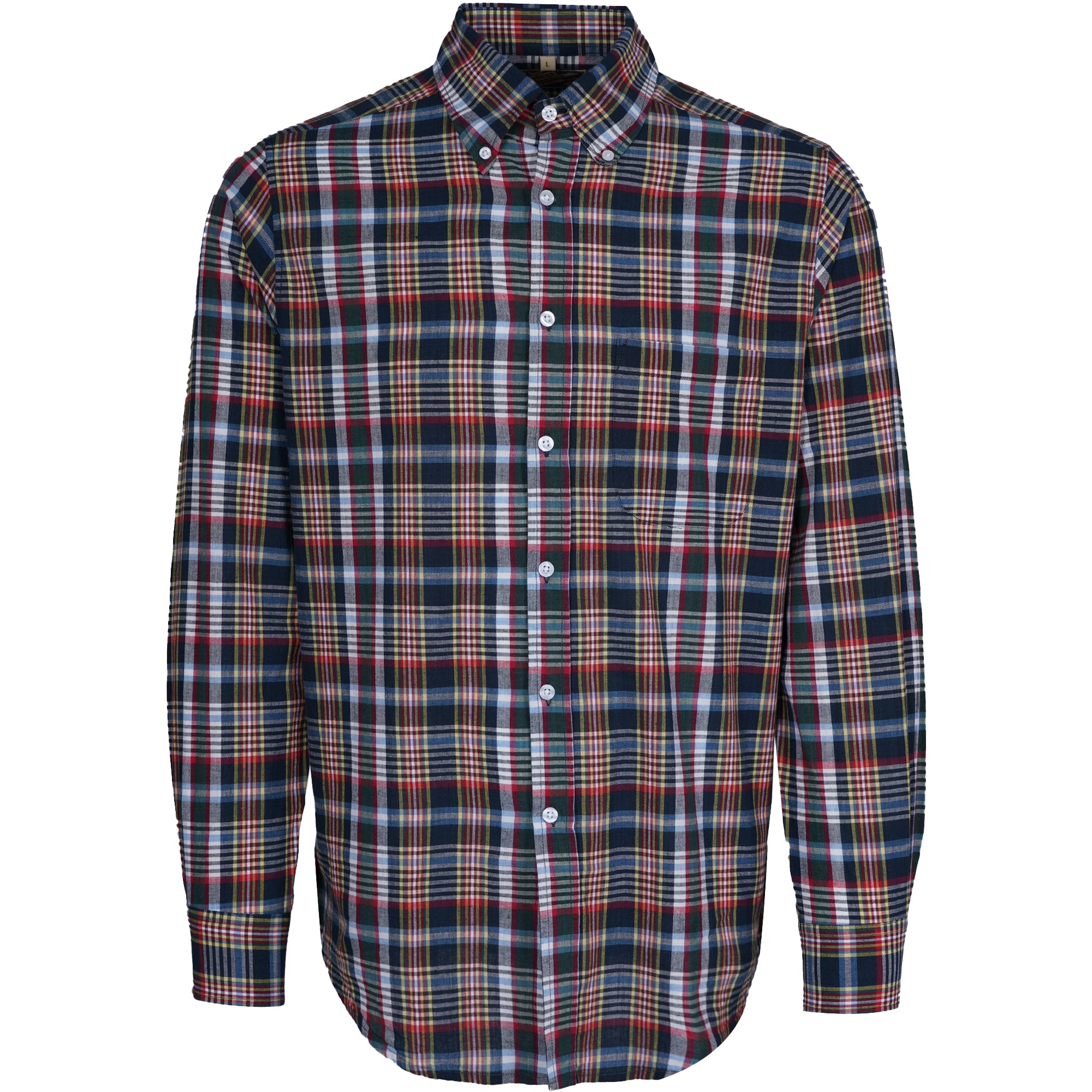 Madras Classics Long Sleeved Shirt - Multi Check