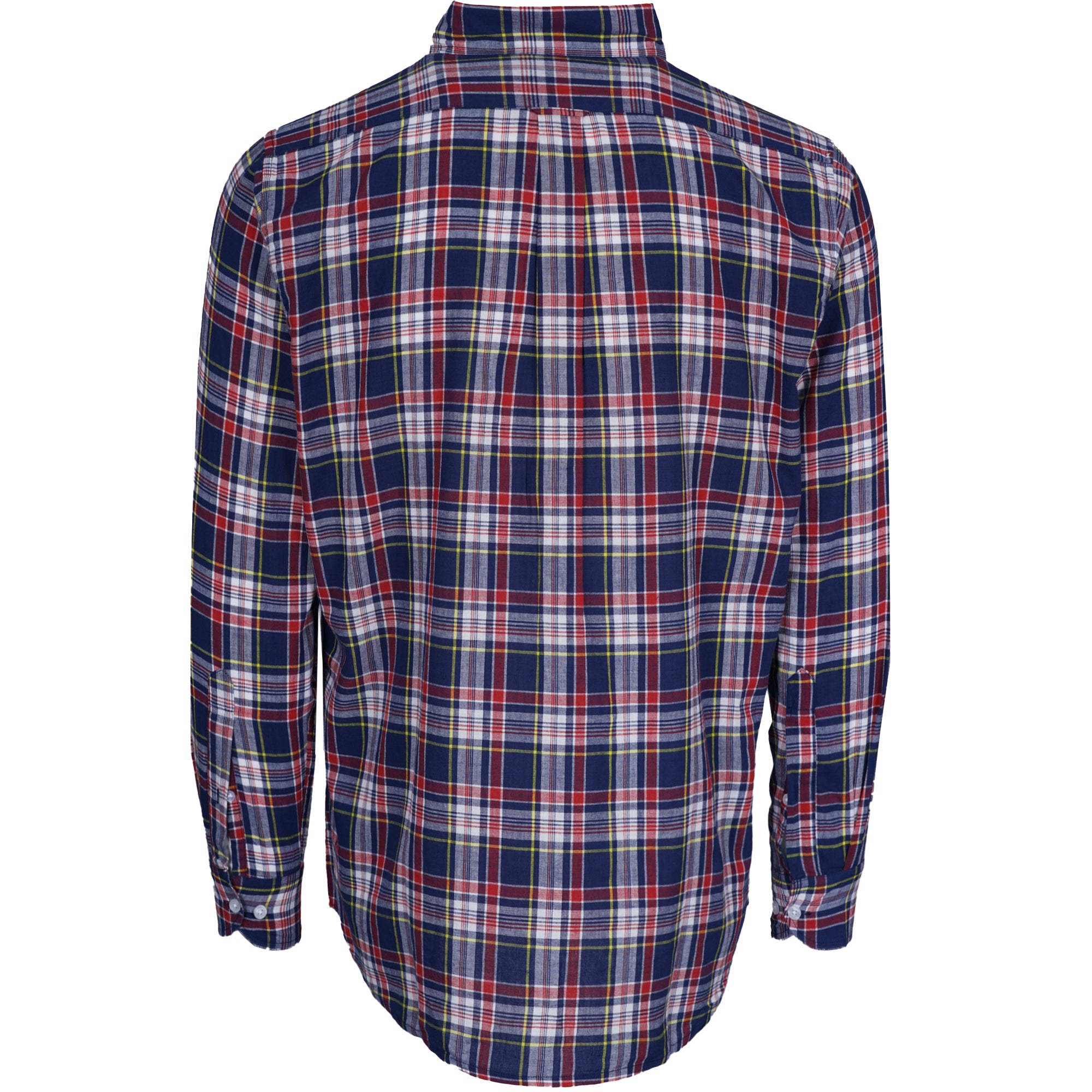 Madras Classics Long Sleeved Shirt - Red Check