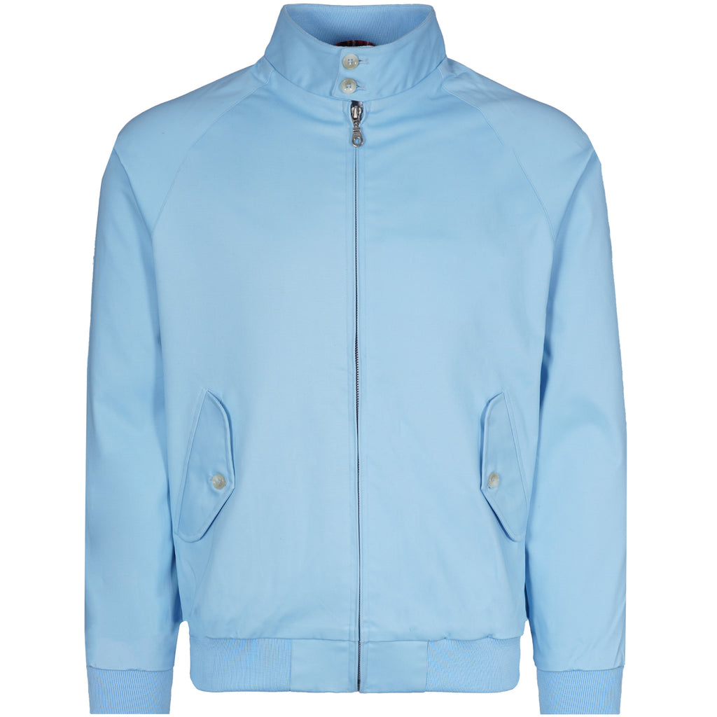 Real Hoxton Harrington Jacket - Sky Blue