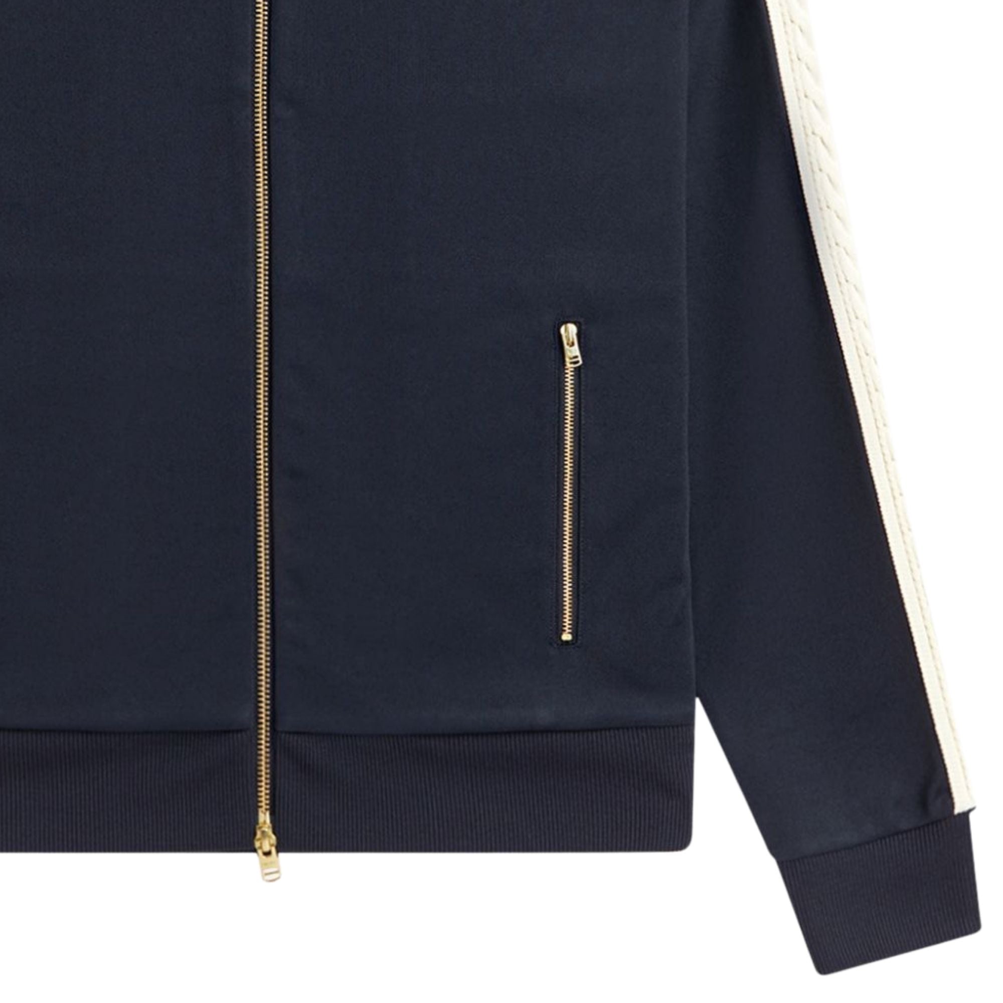 Fred Perry Cable Taped Track Jacket - Navy J2331-608 – Stuarts London