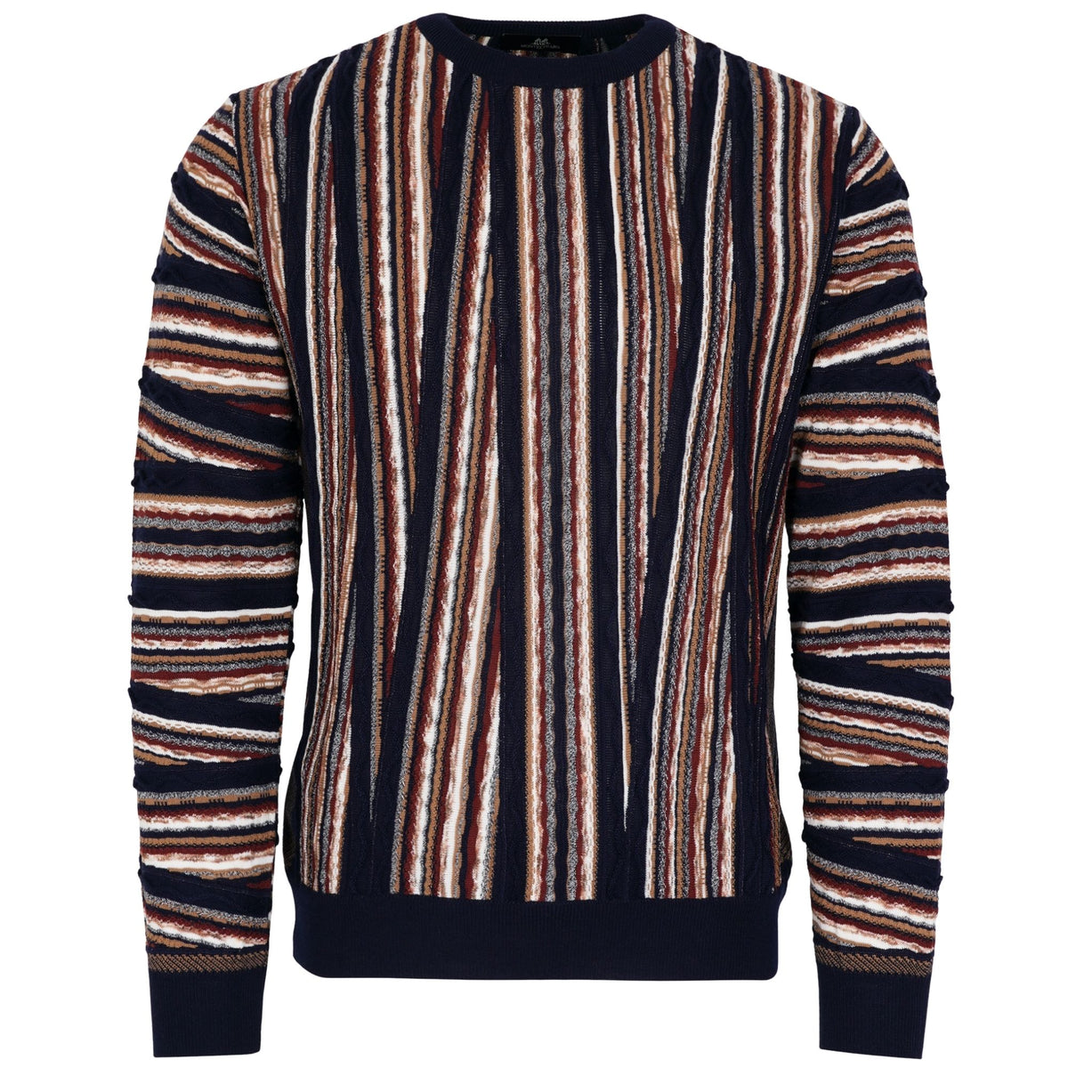 Montechiaro Tridimensional Pullover Sweater - Multicolour