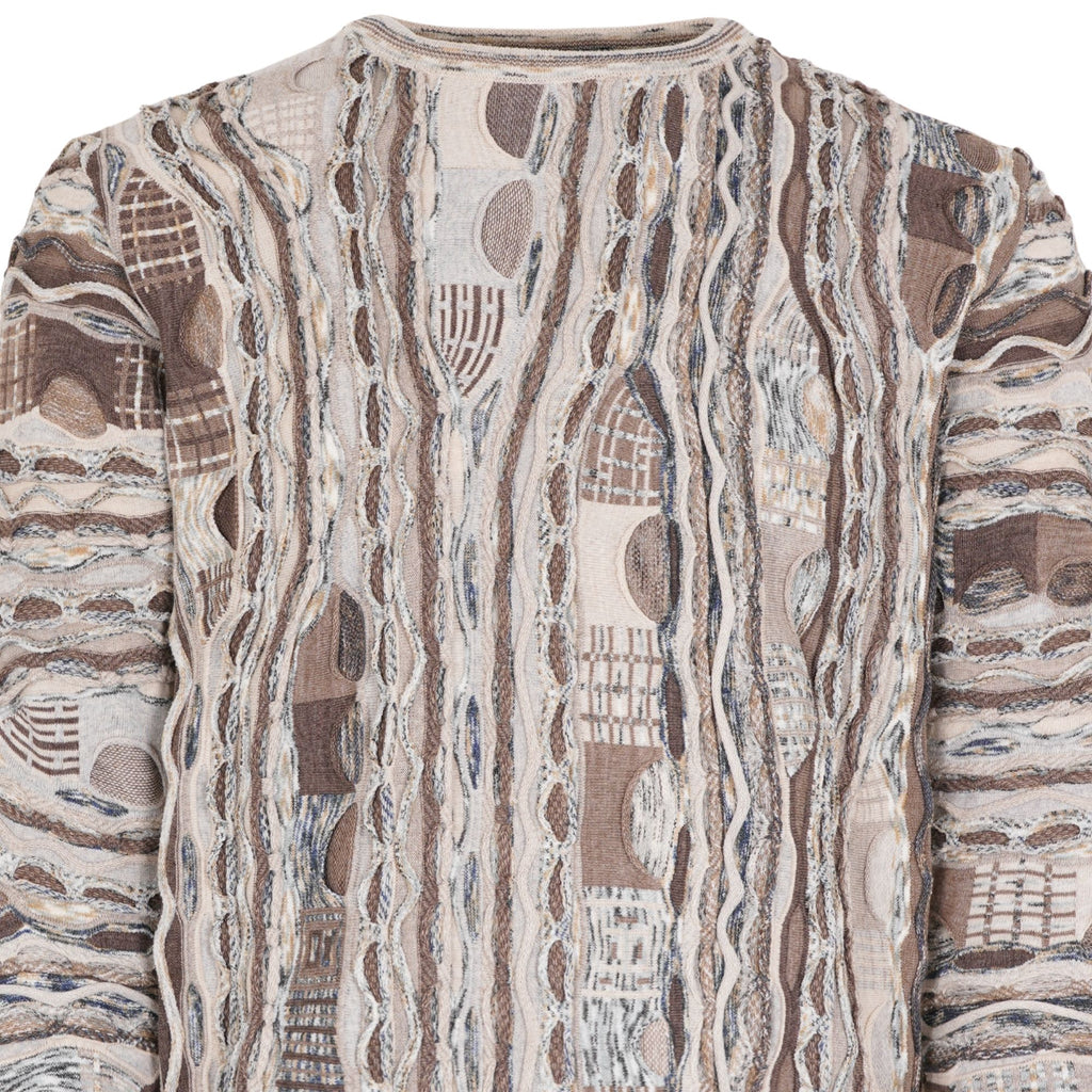 Montechiaro Tridimensional Pullover Sweater - Natural