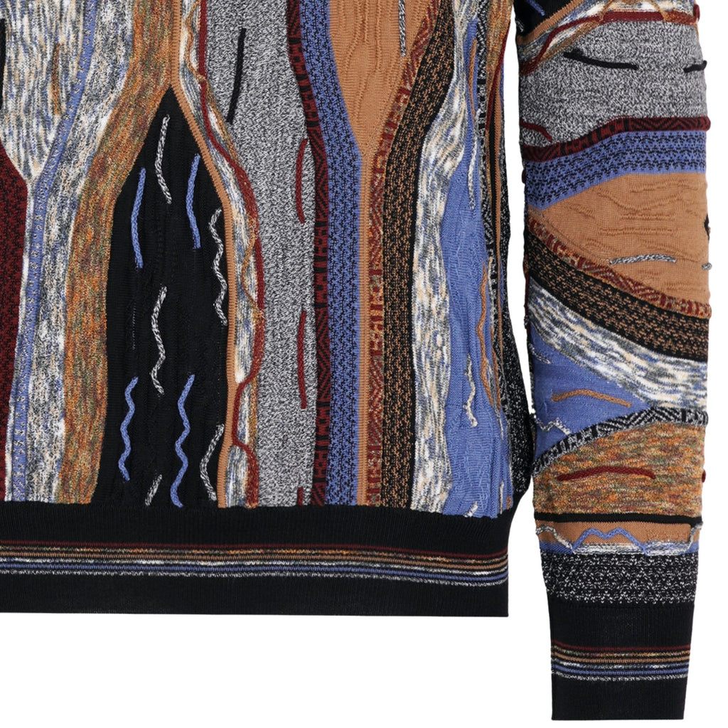 Montechiaro Tridimensional Pullover Sweater - Multi
