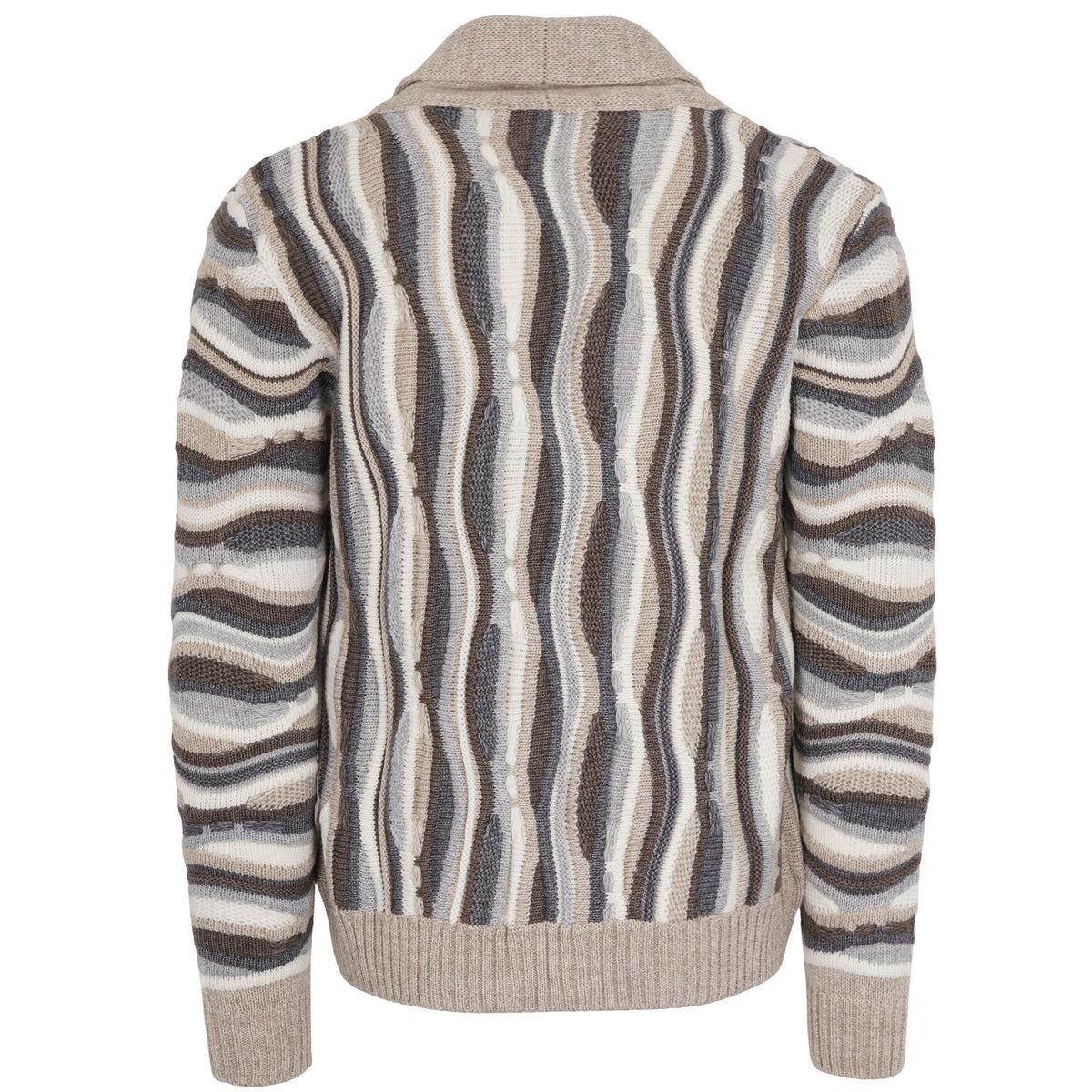 Montechiaro Tridimensional Cardigan - Natural