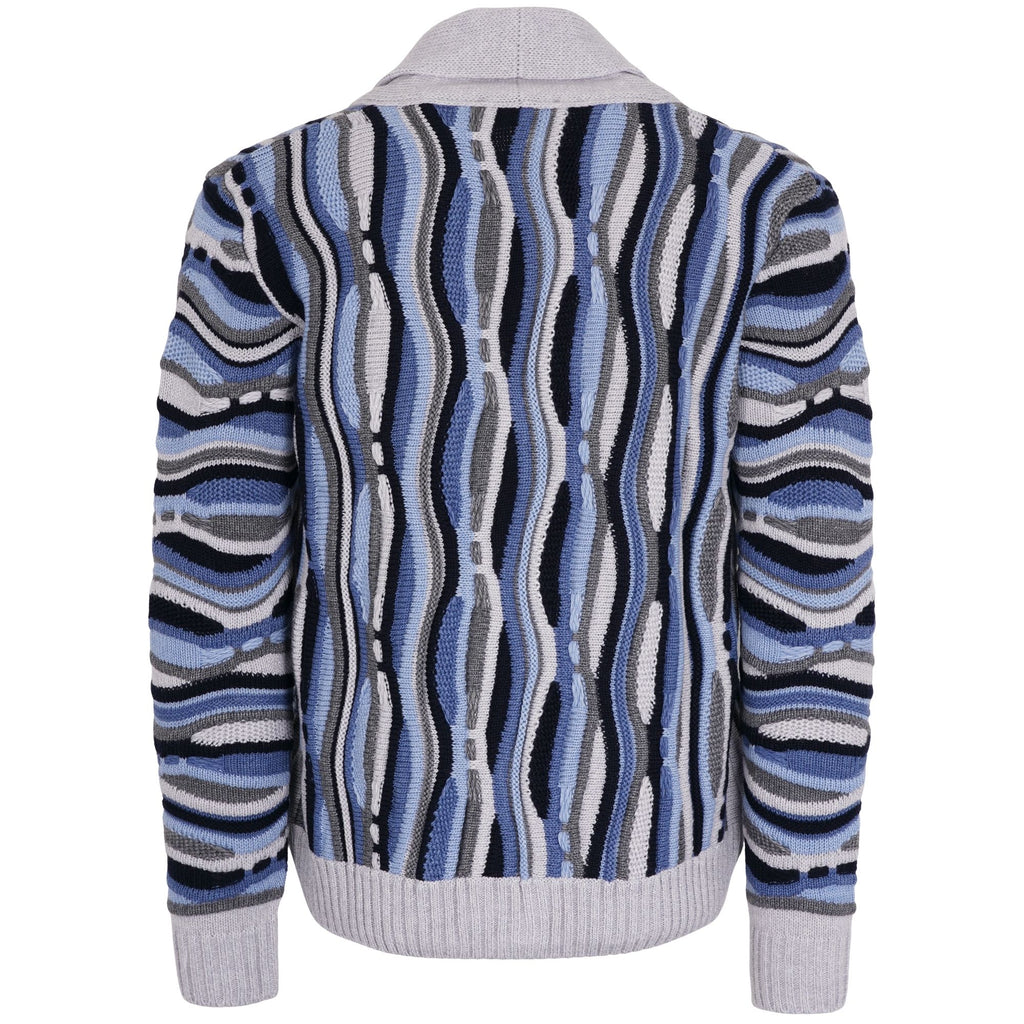 Montechiaro Tridimensional Cardigan - Silver