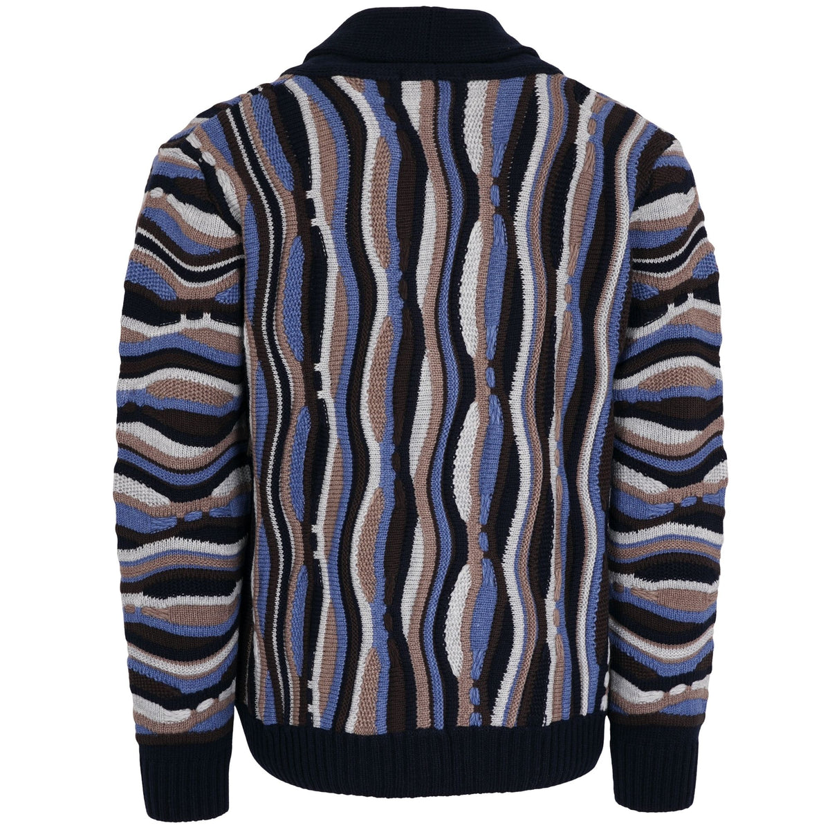 Montechiaro Tridimensional Cardigan - Navy