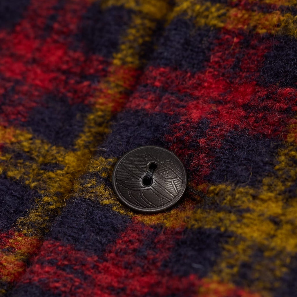 RRL by Ralph Lauren Wool-Blend Flight Jacket - Red/Multi
