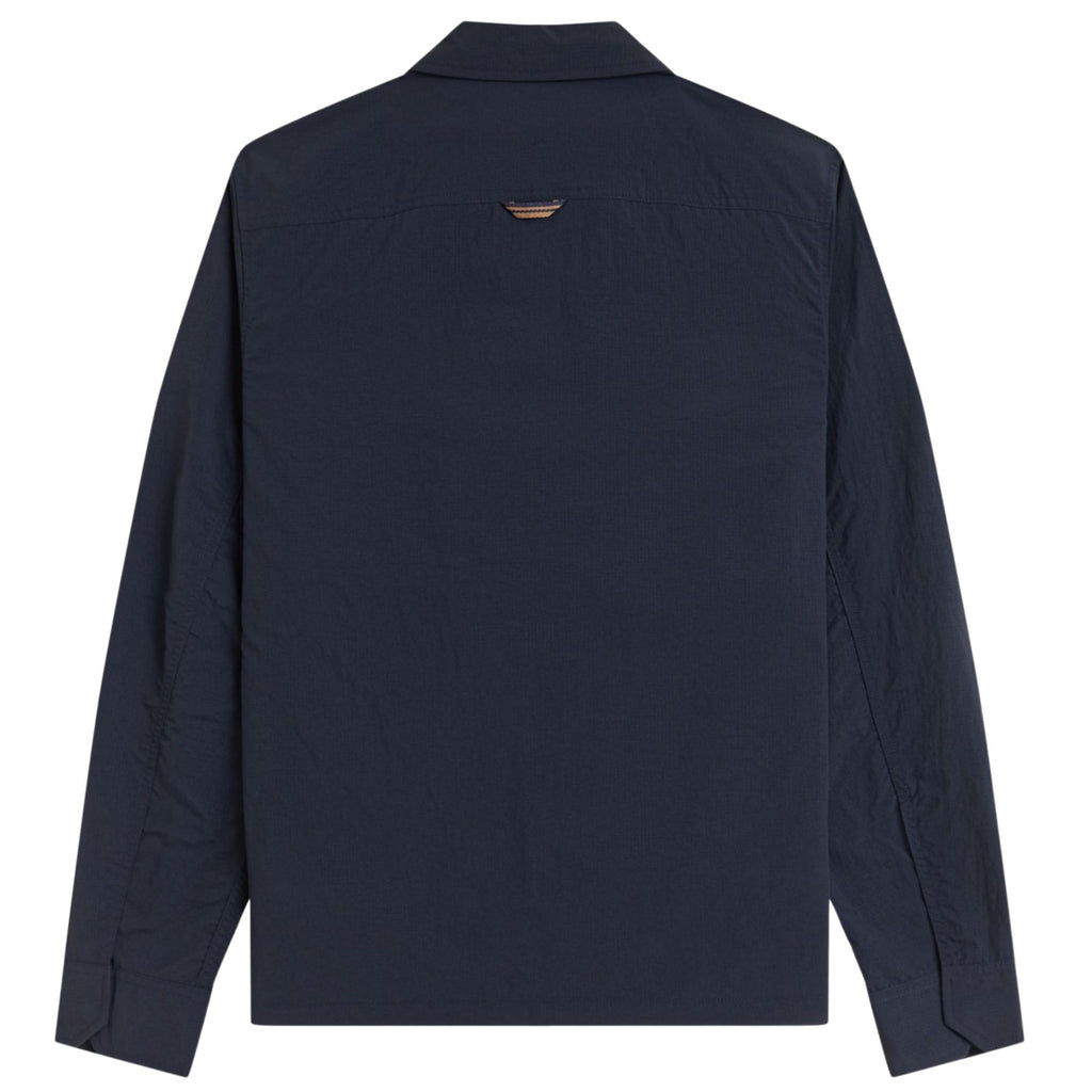 Fred Perry Ripstop Pocket Overshirt - Navy