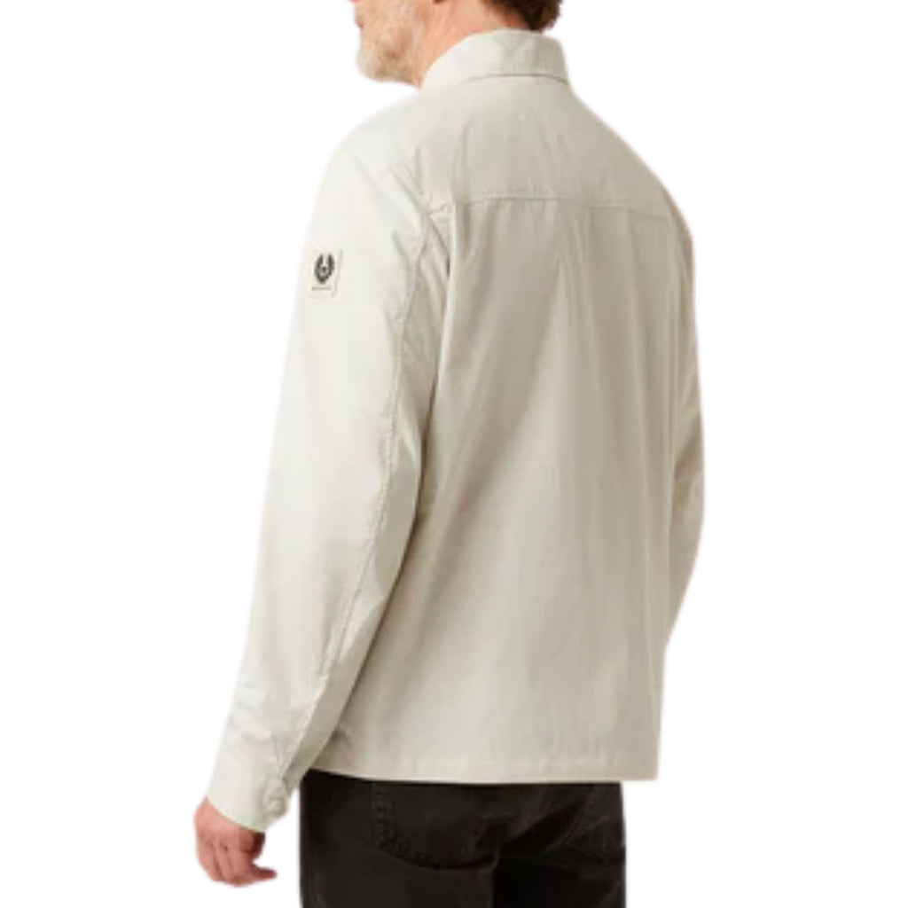 Belstaff Cargo Overshirt - Silver Birch