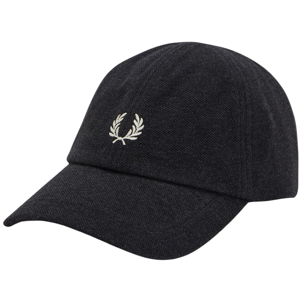 Fred Perry Classic Piqué Cap - Charcoal
