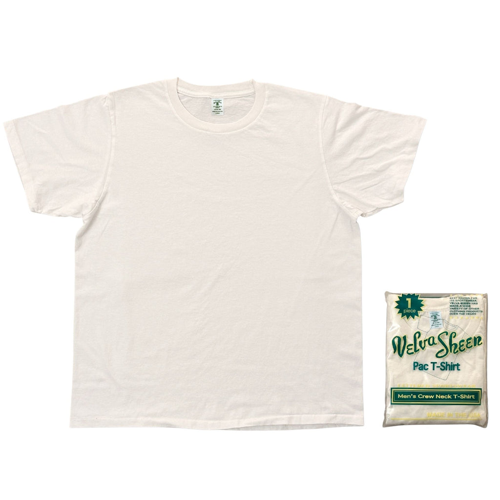 Velva Sheen Short Sleeve Crew Neck T-Shirt - White