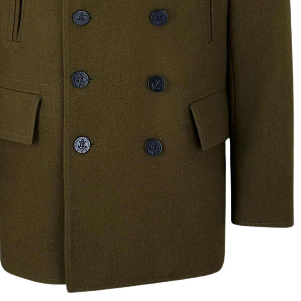 Gloverall Churchill Peacoat - Loden