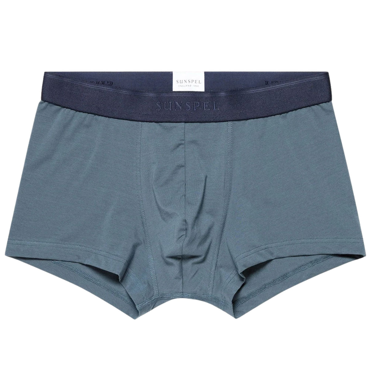 Sunspel Stretch Cotton Trunks - Dark Petrol