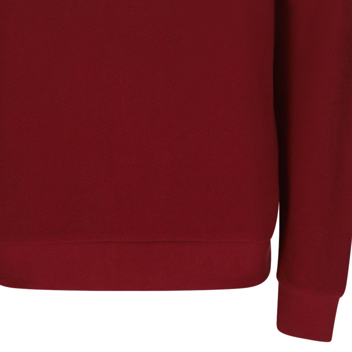 Fila Vintage Luis 1/4 Zip Long Sleeve Polo - Sun Dried Tomato