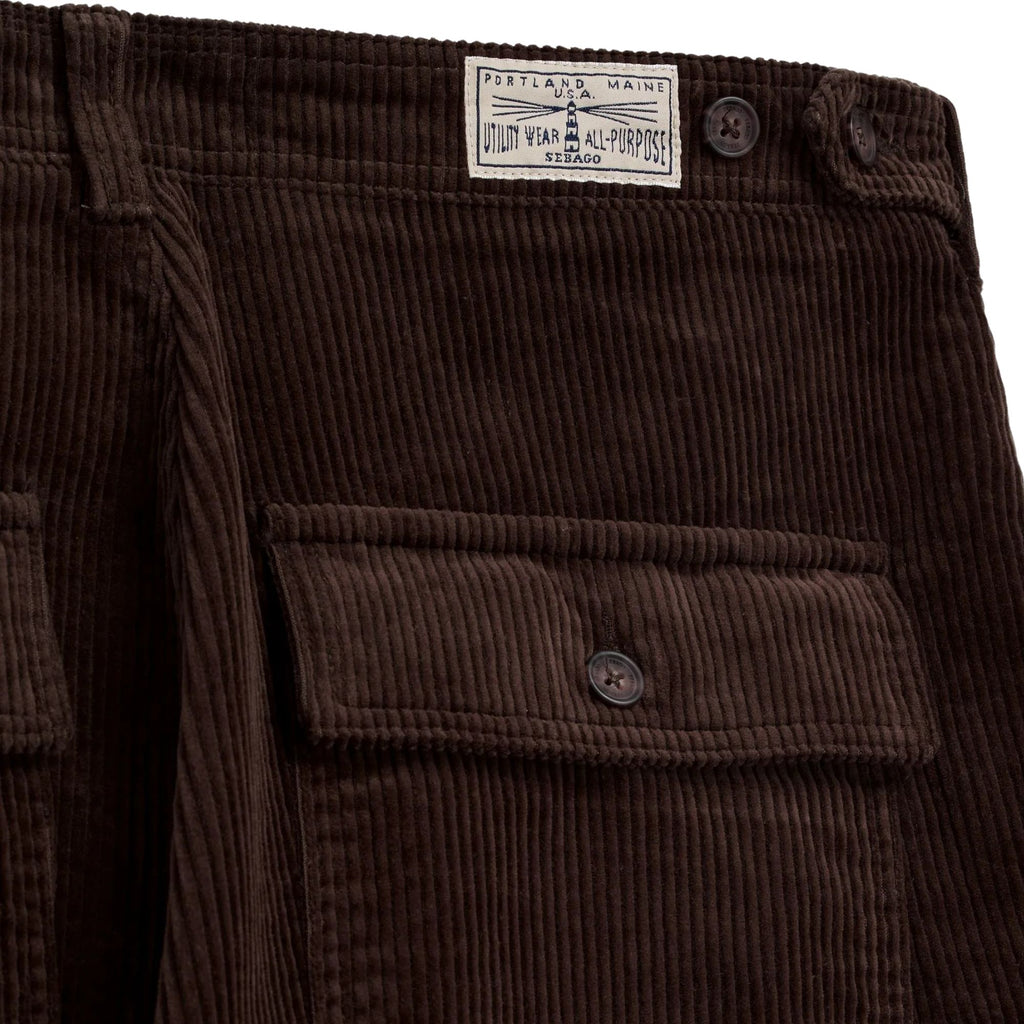 Sebago Milton Corduroy Trousers - Brown