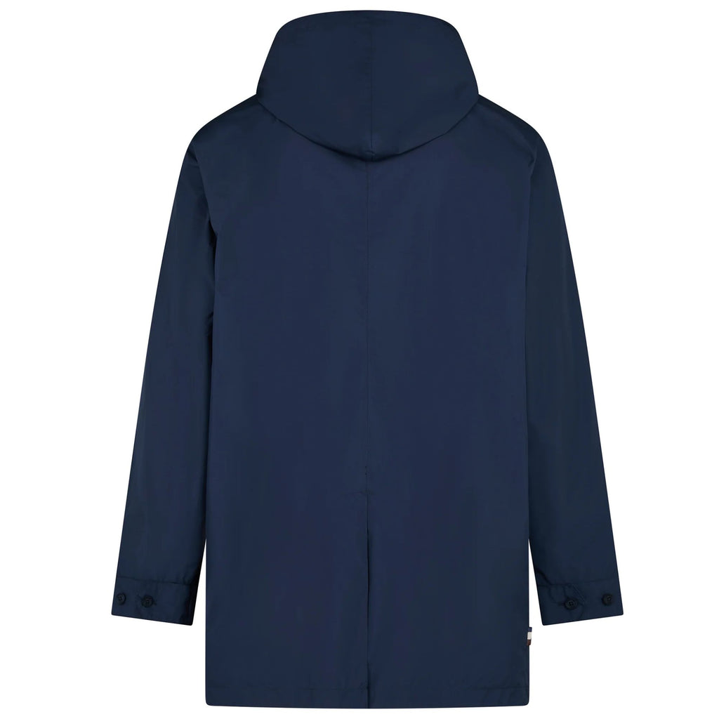 Packable Trench Coat - Navy