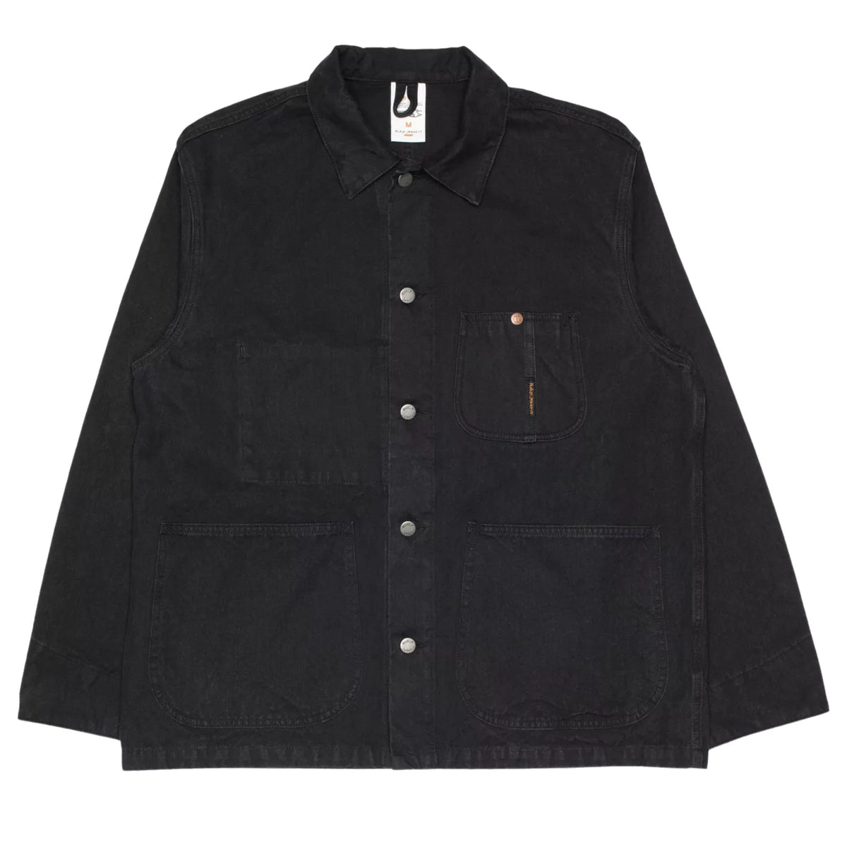 Nudie Jeans Howie Chore Jacket - Black