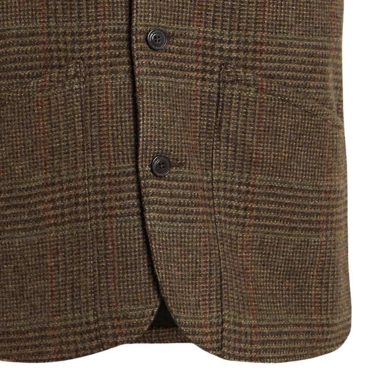 Polo Ralph Lauren The Langdon Plaid Tweed Waistcoat - Multi