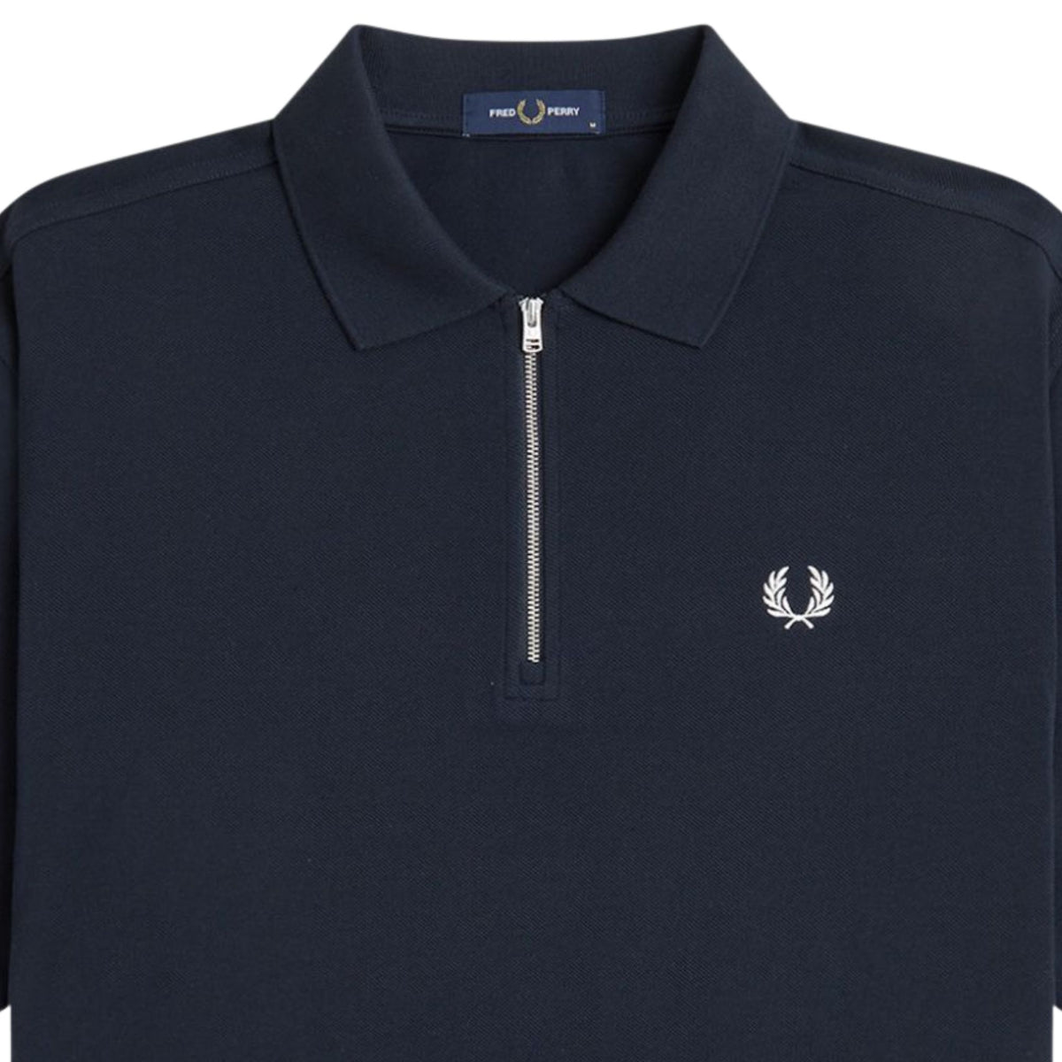 Fred Perry Tennis Net Tape Polo Shirt - Navy