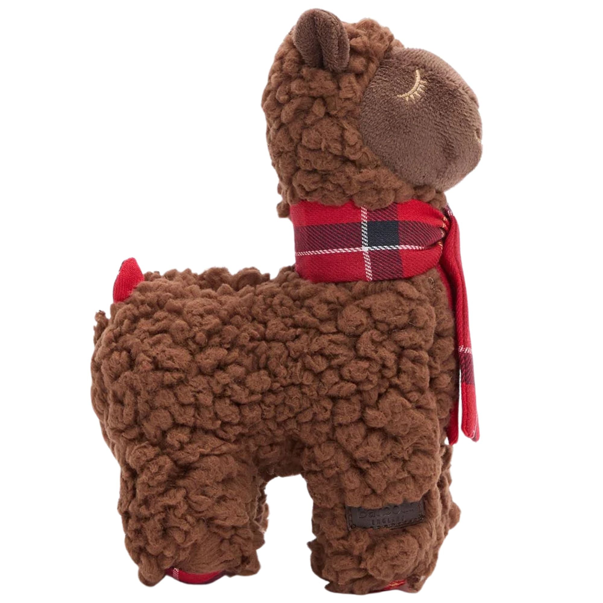 Barbour Llama Dog Toy - Brown
