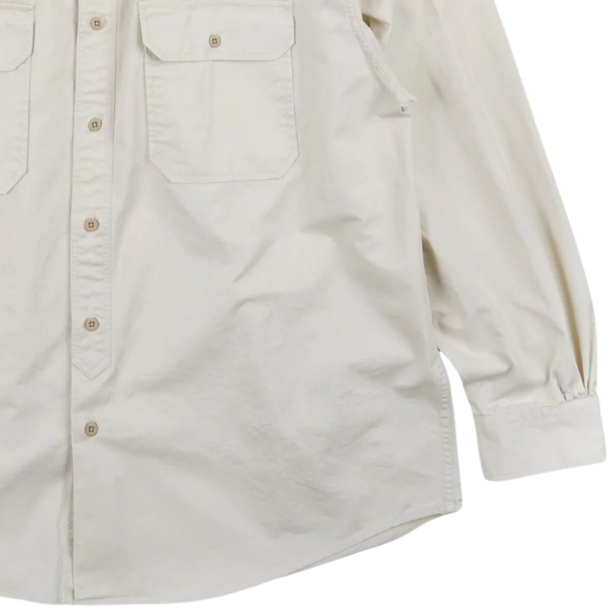 FrizmWORKS Chino Officer Shirt - Ivory