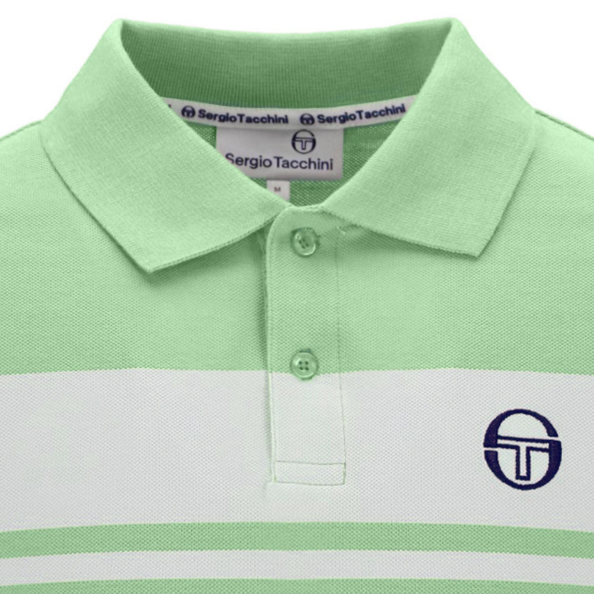 Young Line Polo Shirt - Quiet Green