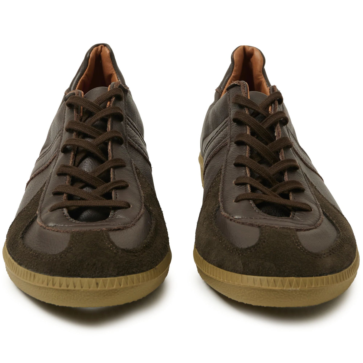 Reproduction of Found 1980's German Military Trainers - Dark Brown