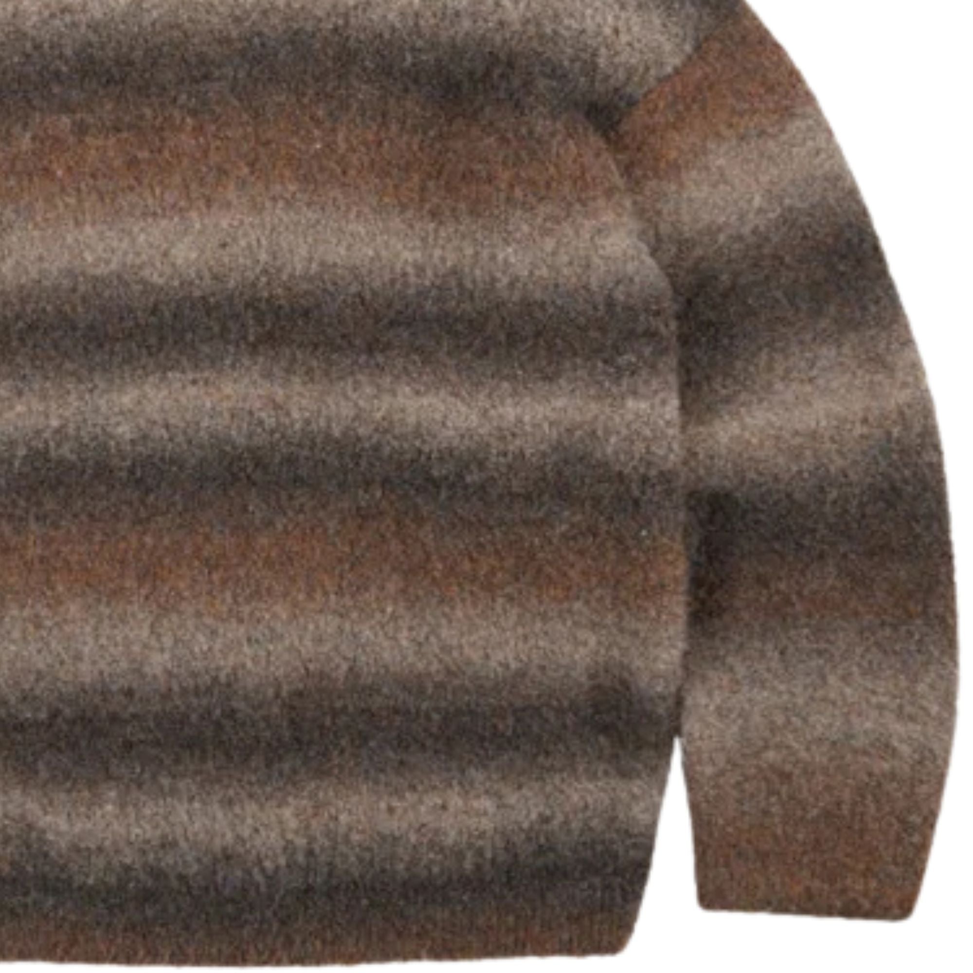FrizmWORKS Gradation Boucle Knit - Brown