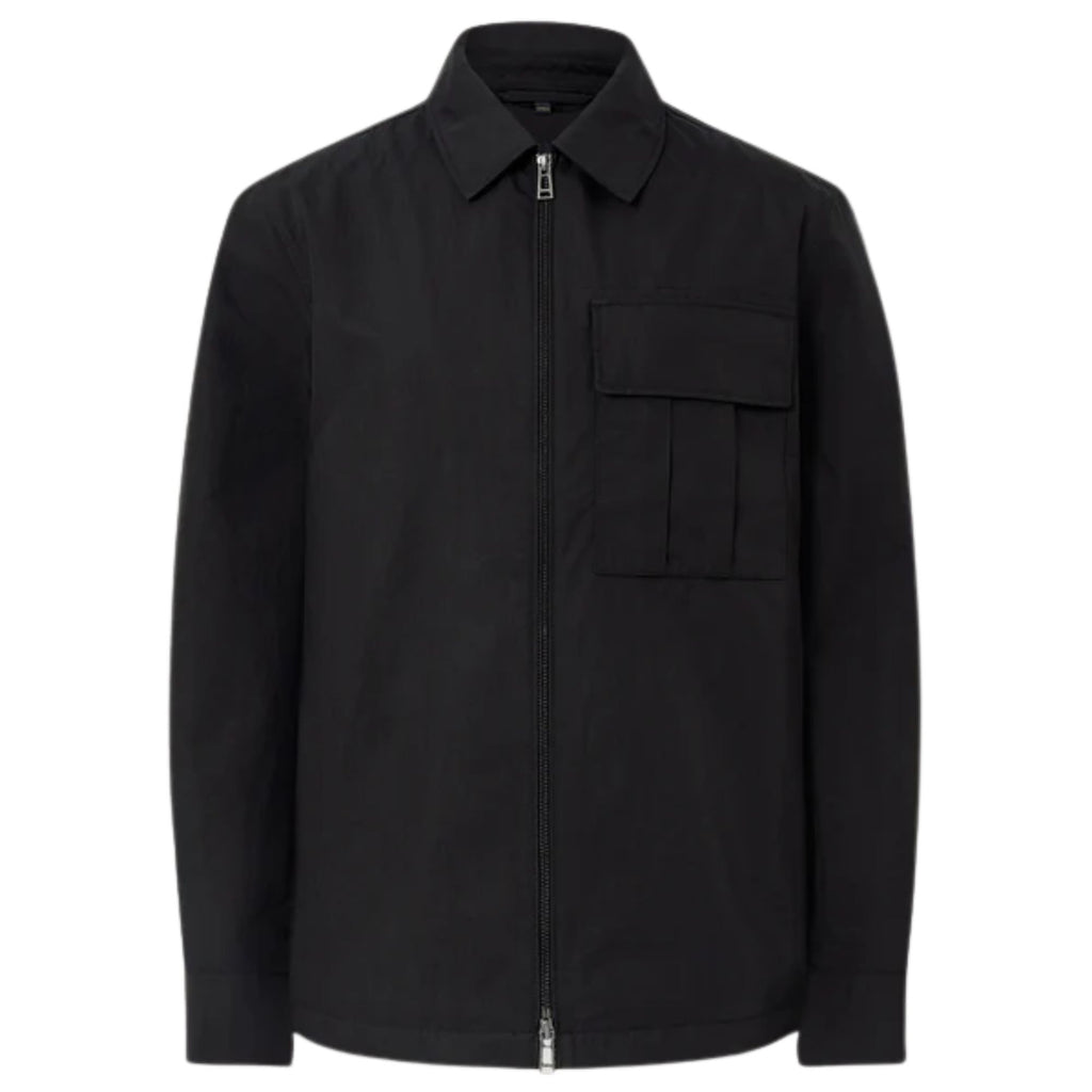 Cargo Overshirt - Black