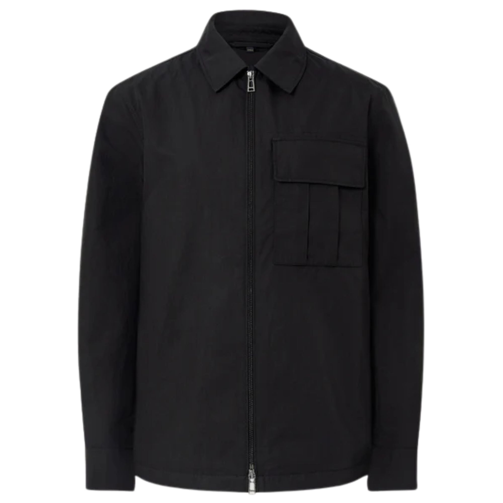 Cargo Overshirt - Black