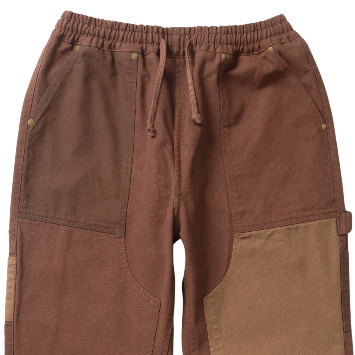 Service Works Patchwork Utility Chef Pants - Brown
