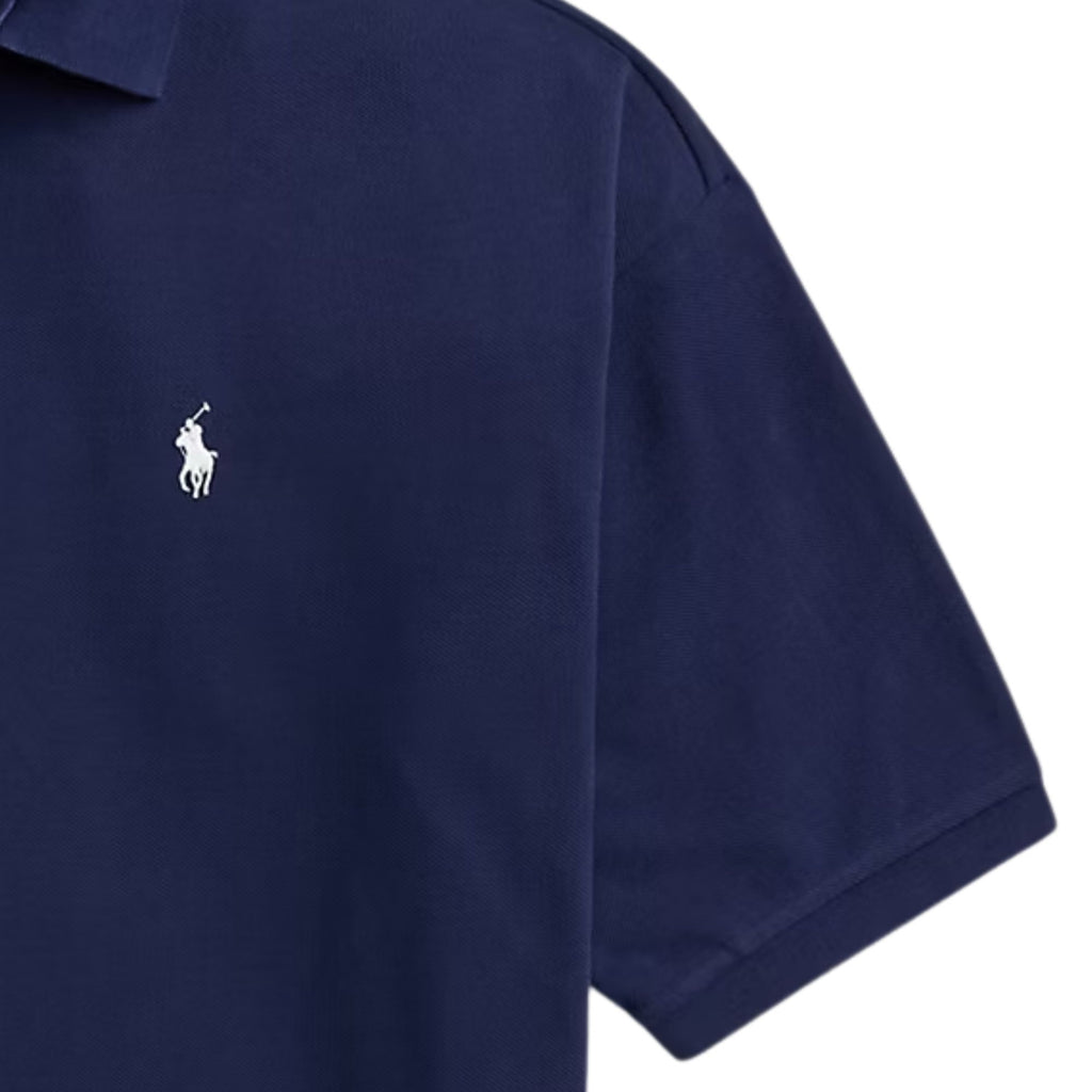 Polo Ralph Lauren Relaxed Fit Mesh Polo Shirt - Newport Navy
