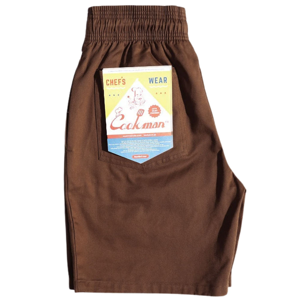 Cookman Chef Short Pants - Choc Brown